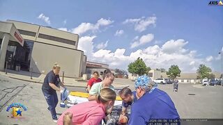 Knife wielding man walking towards an officer fatally shot at St. Charles Hospital