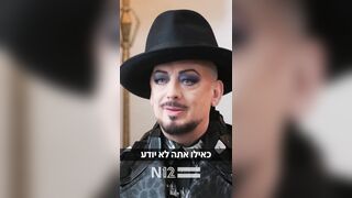 Boy George sends message to ‘Free Palestine’ activists trying to cancel him: