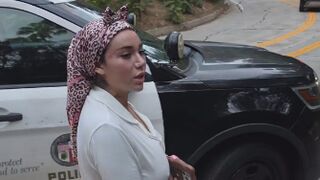 Bhad Bhabie Argues With Streamer At Scene Of Boyfriend's Car Crash
