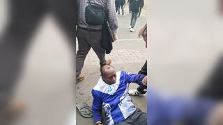 Elderly Man Attacked By Muslims At Speakers Corner Over Israeli Flag