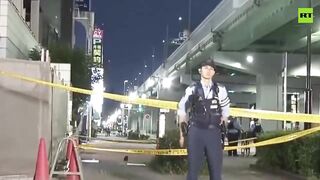A man jumped from an 11th-floor balcony landed on a 23years old woman and killed her
