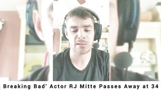 RJ Mitte's Emotional Final Words Before Tragic Death | He Knew it.
