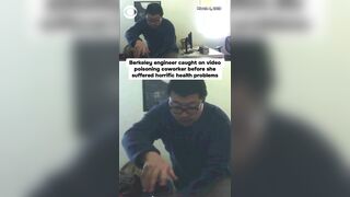 California engineer nearly poisoned to death releases spy-cam of coworker convicted