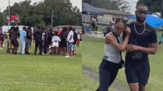 Large Brawl Erupts Between Parents at 8U Football Game in Winter Haven