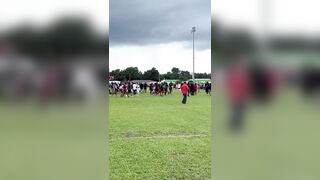 Large Brawl Erupts Between Parents at 8U Football Game in Winter Haven