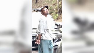 Full video: Bhad Bhabie's boyfriend Le Vaughn detained after Hollywood car crash.