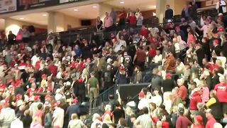 Trump as a protester was removed from his rally: “He's got to go on a diet fast"