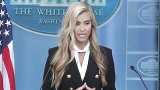 NEW WH Press Sec. Katie Zacharia: "My president, ah, excuse me, my husband."