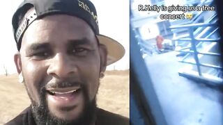 Leaked Videos Shows Pedo R. Kelly Forced to Sing to Other Inmates in Prison (Dude could sing tho)