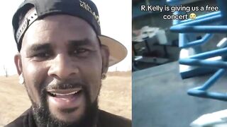 Leaked Videos Shows Pedo R. Kelly Forced to Sing to Other Inmates in Prison (Dude could sing tho)