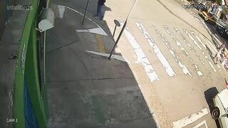 INSTANT Karma: Thief Robs Old Man then Dies almost Instantly (See Description)