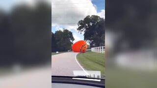 The Great Pumpkin has enough of Charlie Brown's mouth