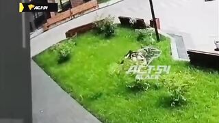 22 Year Old Healthy Russian Girl Bounces on Suicide Attempt landing...and Lives