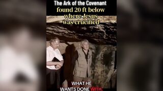 The Ark of the Covenant was found but covered up?