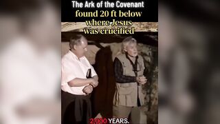 The Ark of the Covenant was found but covered up?