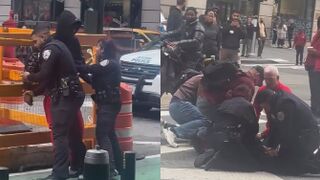 Female NYPD Officer Injured During Arrest Of Black Man In Manhattan