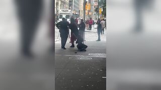 Female NYPD Officer Injured During Arrest Of Black Man In Manhattan