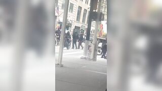 Female NYPD Officer Injured During Arrest Of Black Man In Manhattan
