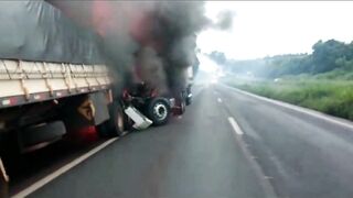 "I love everyone" The last words of the young man who burned to death after a highway accident