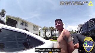 An Illegal alien had a meltdown while being arrested for soliciting children for s*x