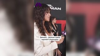 Samuel L. Jackson roast this reporter for trying to do his impression