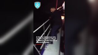 Royal Caribbean Cruise passenger found ALIVE 24 hours after going overboard