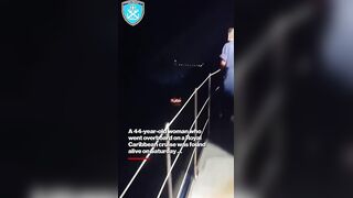 Royal Caribbean Cruise passenger found ALIVE 24 hours after going overboard