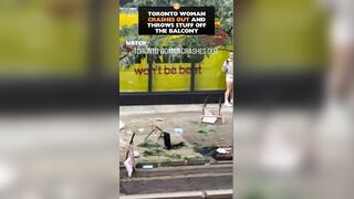 Toronto woman crashes out