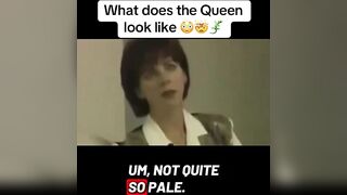 What does the Queen of England look like as a reptilian