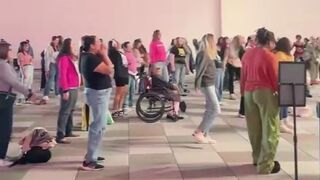 Liberal women scream uncontrollably in Las Vegas during ‘Jane Doe’ protests