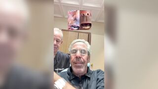 The man who is absolutely definitely 100%not Jeffrey Epstein just got brand new teeth