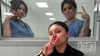 Texas detention deputy has been fired after photos of her posing wiyh jail inmates