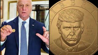 U.S Treasury telling Americans to go to spend the new Trump $1 coins at liberals Coff