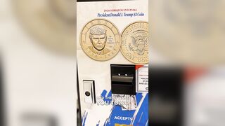 U.S Treasury telling Americans to go to spend the new Trump $1 coins at liberals Coff