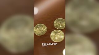 U.S Treasury telling Americans to go to spend the new Trump $1 coins at liberals Coff
