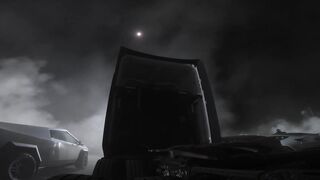 Tesla Roadster Flys and Flips