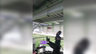 ‘You Are Being Violent!’: White Man Tosses Black Women’s Belongings Aside Like He Owns The Gym