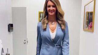 They said the Trump administration isn’t even trying to hide the aliens anymore, and that she walks like she’s new to experiencing our gravity,