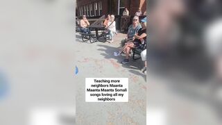 White liberal women take a Somali lesson so they can embrace their Somali neighbors