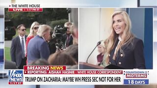 Katie Zacharia is out as White House press secretary after just four days !
