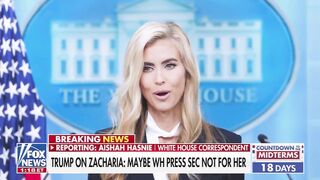 Katie Zacharia is out as White House press secretary after just four days !