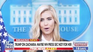 Katie Zacharia is out as White House press secretary after just four days !
