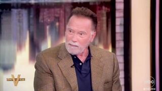 Arnold Schwarzenegger left The View STUNNED.