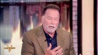Arnold Schwarzenegger left The View STUNNED.