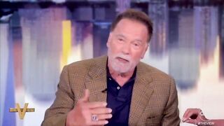 Arnold Schwarzenegger left The View STUNNED.