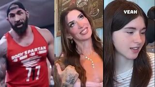 This guy was 280 on steroids and now pretends to be a woman.