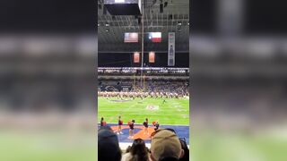 GRAPHIC VIDEO: U.S. MILITARY OFFICER FALLS FROM STADIUM RAFTERS ONTO FIELD