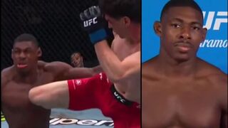Joaquin Buckley rejected Dana and Malott handshake just to put on perfomanc like that