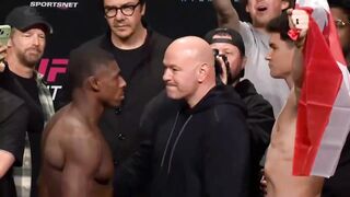 Joaquin Buckley rejected Dana and Malott handshake just to put on perfomanc like that