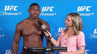 Joaquin Buckley rejected Dana and Malott handshake just to put on perfomanc like that